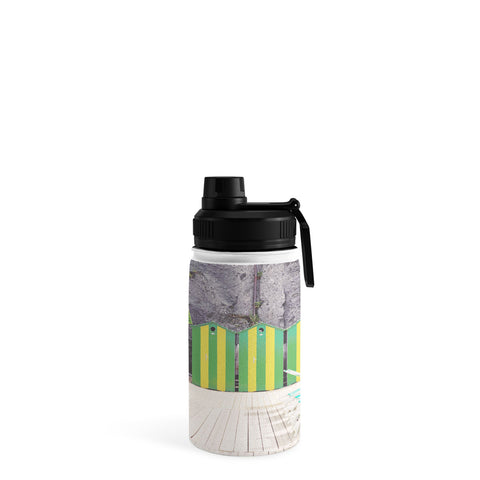 Dagmar Pels Striped Beach Huts Sorrento Water Bottle