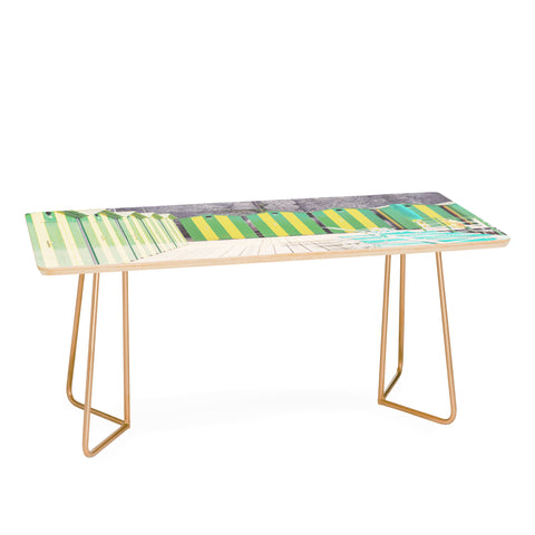 Dagmar Pels Striped Beach Huts Sorrento Coffee Table