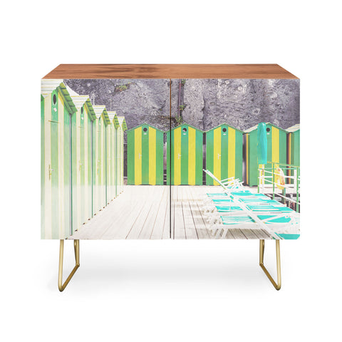 Dagmar Pels Striped Beach Huts Sorrento Credenza