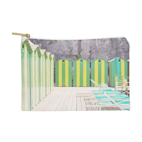 Dagmar Pels Striped Beach Huts Sorrento Pouch