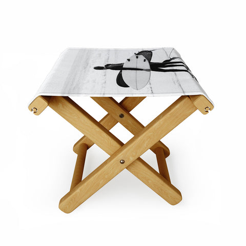 Dagmar Pels Surfer Couple Cool BW Surf Folding Stool