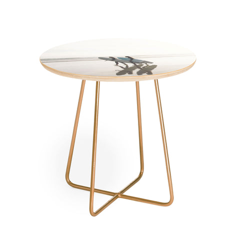 Dagmar Pels Surfer girls Minimalist beach Round Side Table