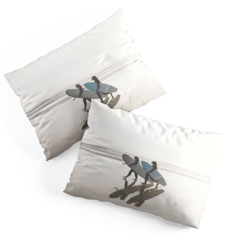 Dagmar Pels Surfer girls Minimalist beach Pillow Shams