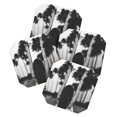 Dagmar Pels The future is female girl Coaster Set