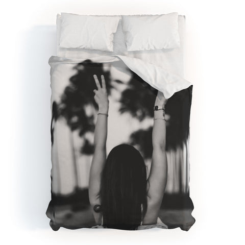 Dagmar Pels The future is female girl Duvet Cover