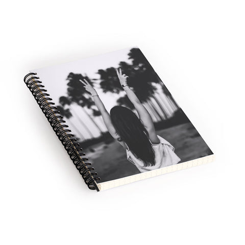 Dagmar Pels The future is female girl Spiral Notebook