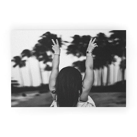 Dagmar Pels The future is female girl Welcome Mat