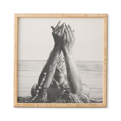 Dagmar Pels Wild and free just like the sea Framed Wall Art