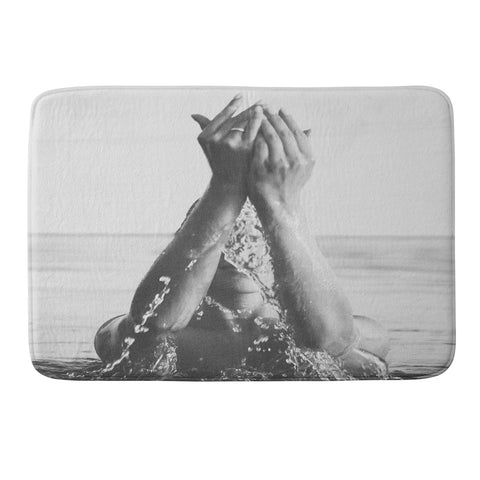 Dagmar Pels Wild and free just like the sea Memory Foam Bath Mat