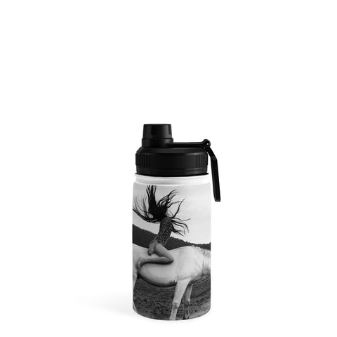 Dagmar Pels Wild Horse Girl Black Water Bottle
