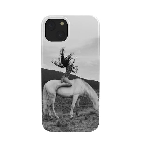 Dagmar Pels Wild Horse Girl Black Phone Case