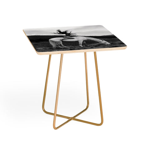 Dagmar Pels Wild Horse Girl Black Side Table