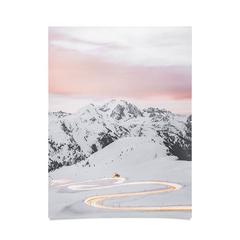 Dagmar Pels Winter landscape in Lapland Poster