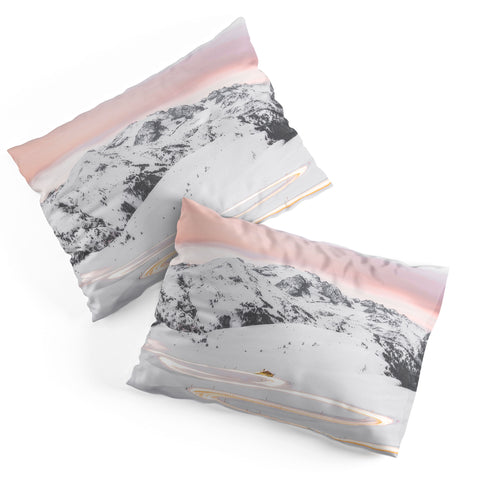 Dagmar Pels Winter landscape in Lapland Pillow Shams