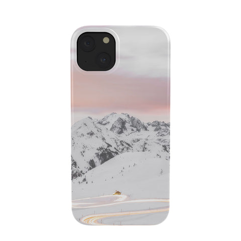 Dagmar Pels Winter landscape in Lapland Phone Case