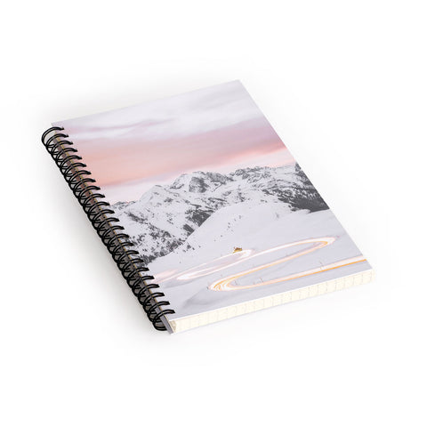 Dagmar Pels Winter landscape in Lapland Spiral Notebook