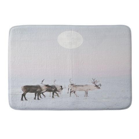 Dagmar Pels Winter Landscape Photo Memory Foam Bath Mat