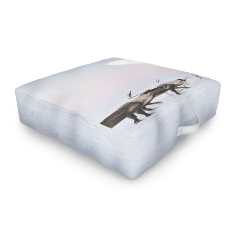 Dagmar Pels Winter Landscape Photo Outdoor Floor Cushion