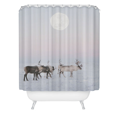 Dagmar Pels Winter Landscape Photo Shower Curtain
