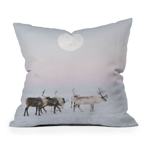 Dagmar Pels Winter Landscape Photo Throw Pillow