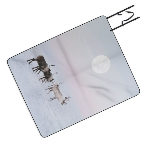 Dagmar Pels Winter Landscape Photo Picnic Blanket