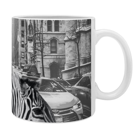 Dagmar Pels Zebra in New York City Coffee Mug