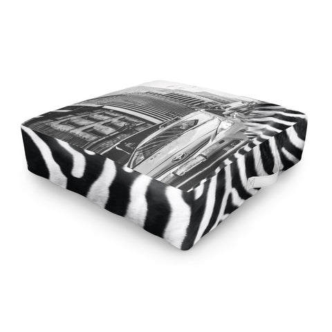 Dagmar Pels Zebra in New York City Outdoor Floor Cushion