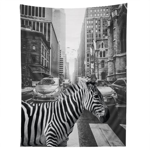 Dagmar Pels Zebra in New York City Tapestry
