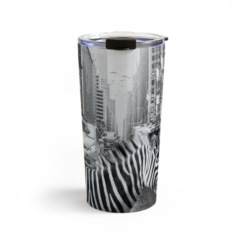 Dagmar Pels Zebra in New York City Travel Mug