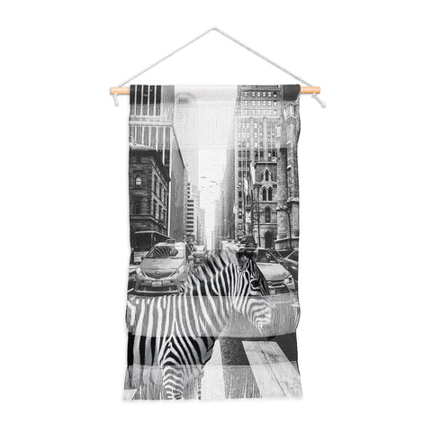 Dagmar Pels Zebra in New York City Wall Hanging Portrait