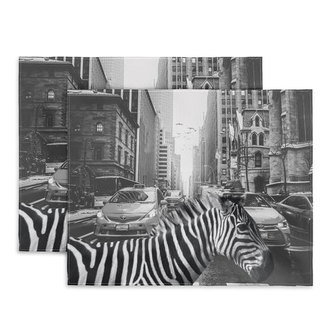 Dagmar Pels Zebra in New York City Placemat