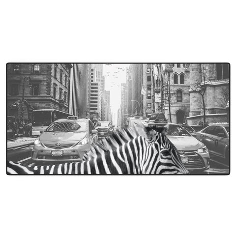 Dagmar Pels Zebra in New York City Desk Mat