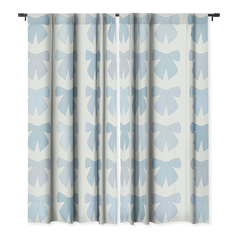 Daily Regina Designs Blue Bows Preppy Coquette Blackout Non Repeat