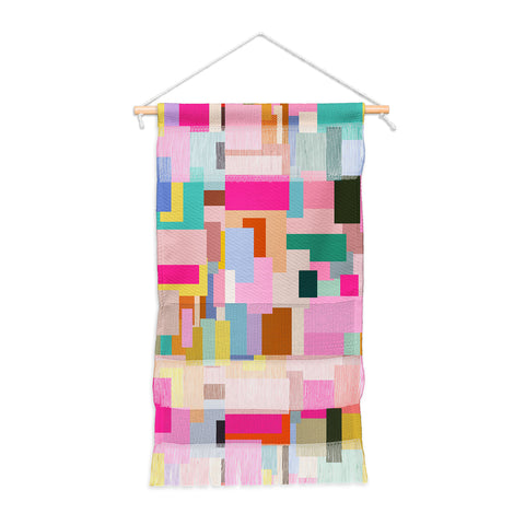 Daily Regina Designs Color Block Print Mid Century Wall Hanging Portrait