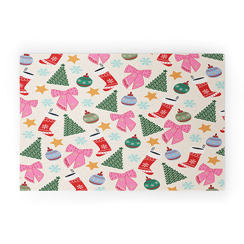 Daily Regina Designs Cute Christmas Welcome Mat