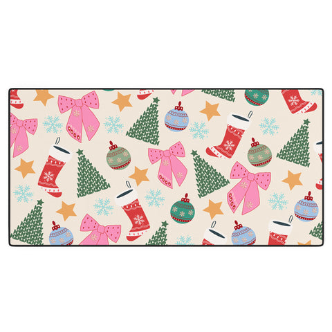 Daily Regina Designs Cute Christmas Desk Mat