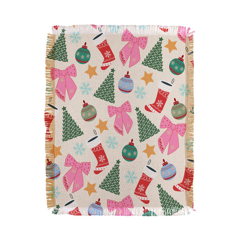 Daily Regina Designs Cute Christmas Throw Blanket