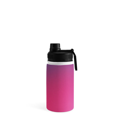 Daily Regina Designs Glowy Blue And Pink Gradient Water Bottle