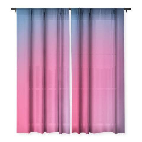 Daily Regina Designs Glowy Blue And Pink Gradient Sheer Non Repeat