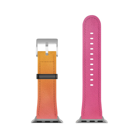 Daily Regina Designs Glowy Orange And Pink Gradient Apple Watch Band