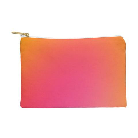 Daily Regina Designs Glowy Orange And Pink Gradient Pouch