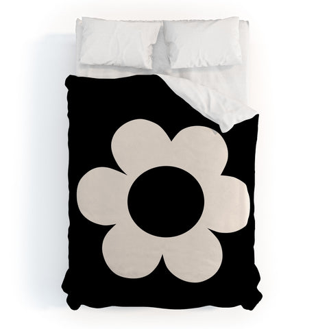 Daily Regina Designs La Fleur 06 Retro Floral Duvet Cover