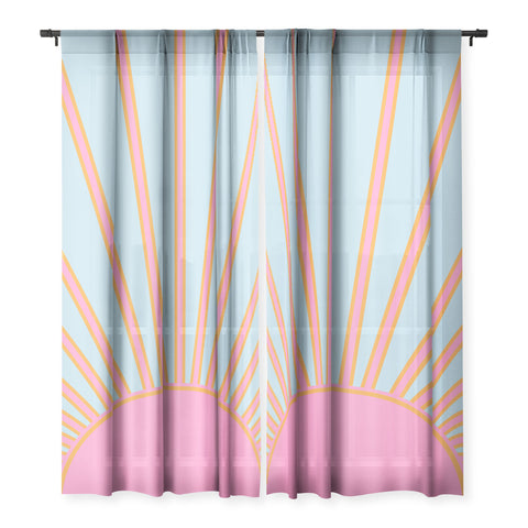 Daily Regina Designs Le Soleil 02 Abstract Retro Sheer Non Repeat