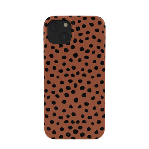 Daily Regina Designs Leopard Print Rust Animal Print Phone Case