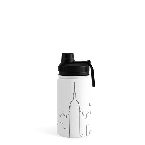 Daily Regina Designs Minimal Line New York City Water Bottle