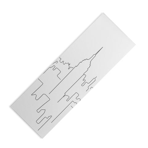 Daily Regina Designs Minimal Line New York City Yoga Mat