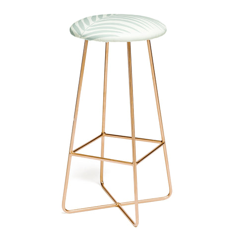 Daily Regina Designs Palm Leaf Sage Bar Stool