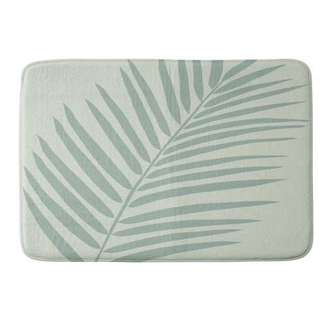 Daily Regina Designs Palm Leaf Sage Memory Foam Bath Mat