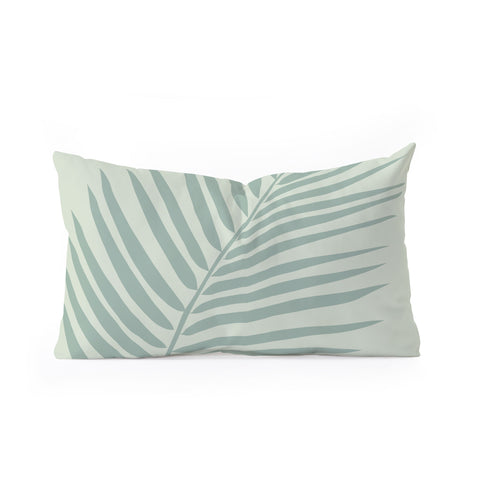 Daily Regina Designs Palm Leaf Sage Oblong Throw Pillow Havenly