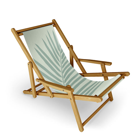 Daily Regina Designs Palm Leaf Sage Sling Chair